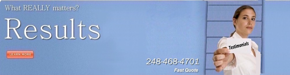 web site design - Results